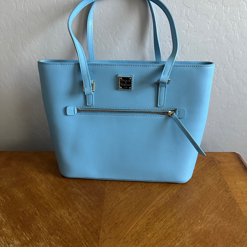 Dooney & Bourke Light Blue Tote Bag